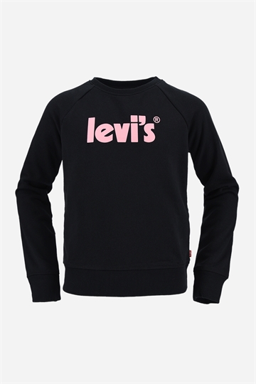 Levi's Poster Logo Sweatshirt - Svart