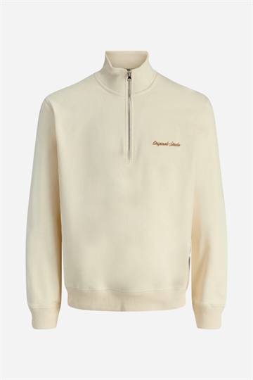 Jack & Jones Nørrebro Sweatshirt Hög Hals - Antikvit