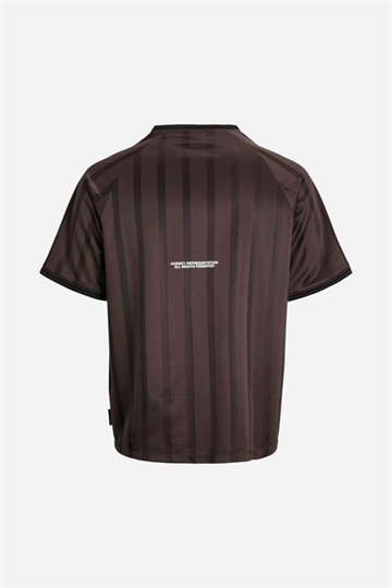 Jack & Jones Cover Retro Fotbolls-T-shirt - Seal Brown
