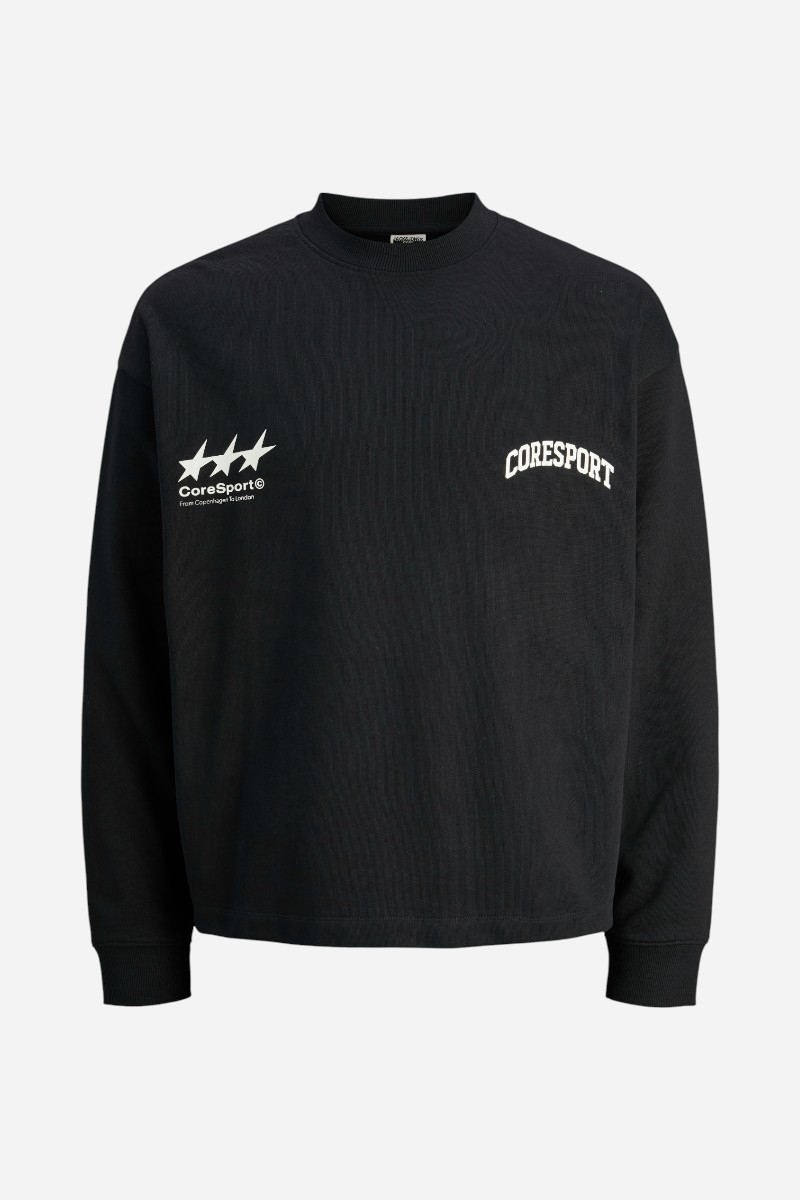 Jack & Jones Signal Sweatshirt Rund Hals - Svart