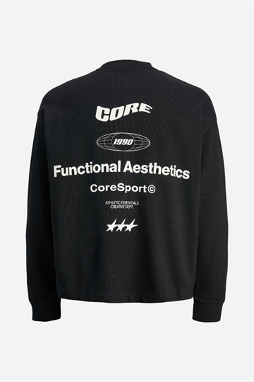 Jack & Jones Signal Sweatshirt Rund Hals - Svart