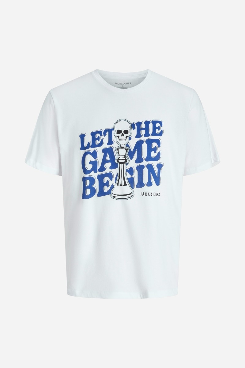 Jack & Jones Sully Crew T-shirt - Vit