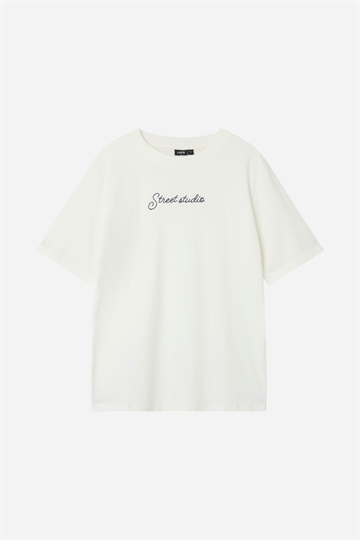 LMTD Fino T-shirt - Vit Alyssum