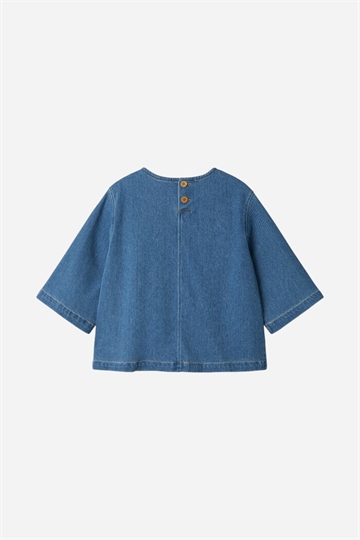 LMTD Lotte Skjorta - Ljusblå Denim