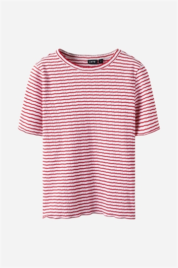 LMTD Seher Kort T-shirt - Hibiskusvit