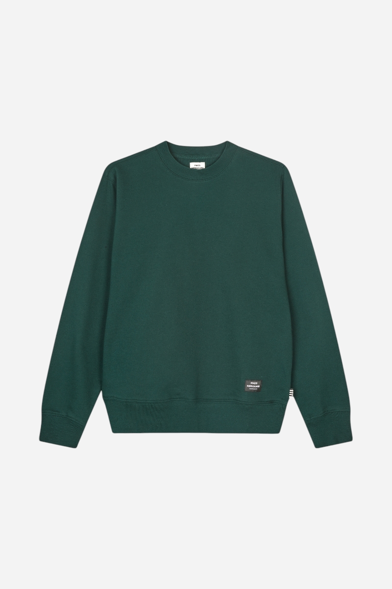 Mads Nørgaard Light Terry Sole Sweatshirt - Pine Grove
