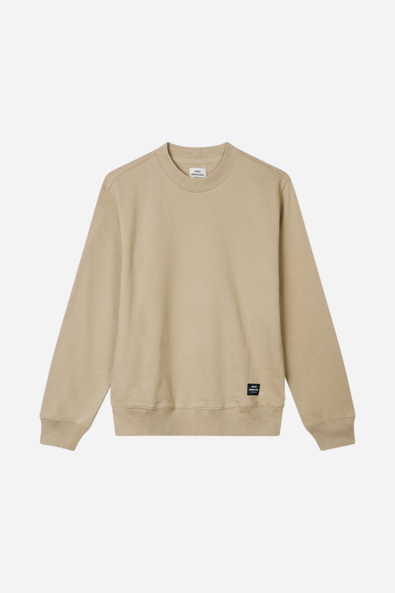Mads Nørgaard Light Terry Sole Sweatshirt - Trenchcoat