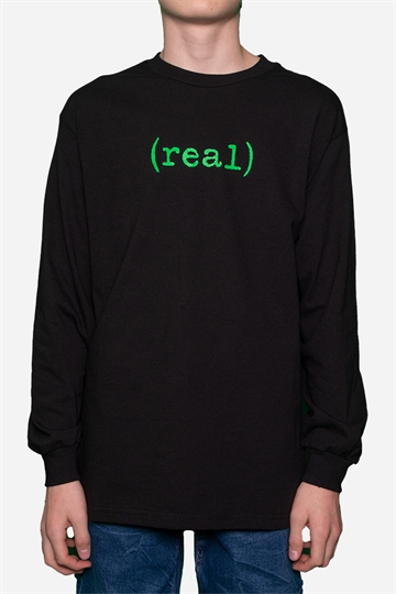 Riktig T-shirt l/æ - Nedre - Svart/Grön