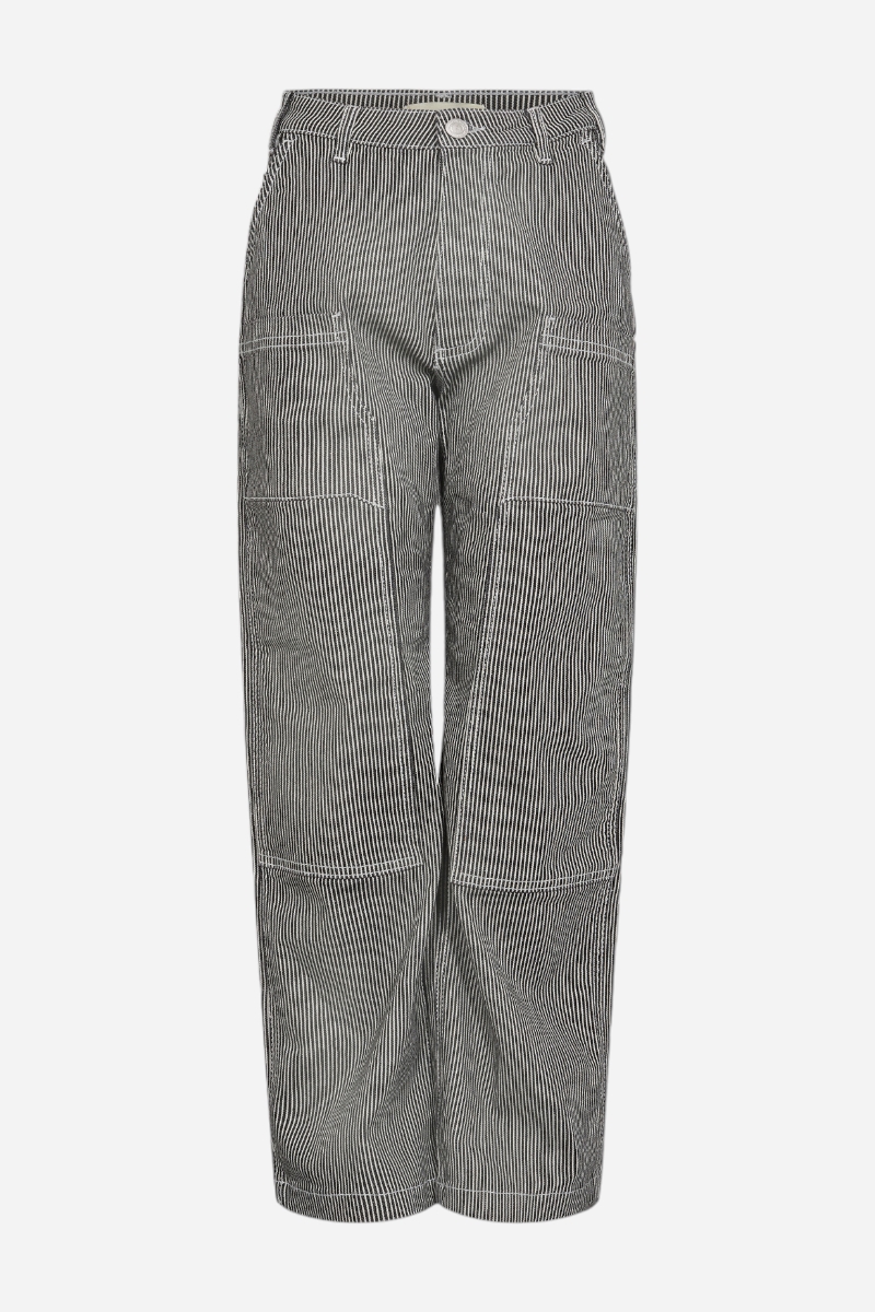 Sofie Schnoor Byxor med ränder - Allicia - Dark Denim Blue