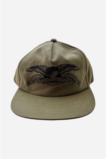 Anti Hero Snapback Basic Eagle - Oliv / Svart