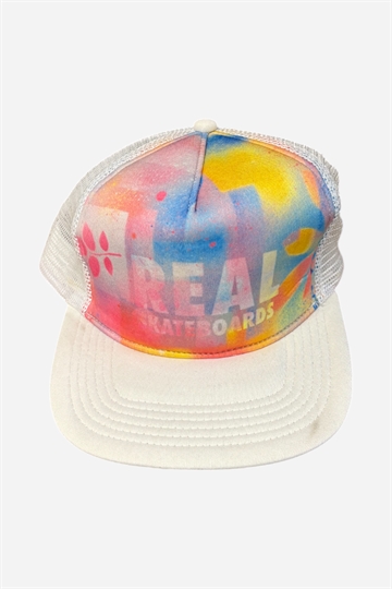 Real Cap Acrylic Trucker - Vit