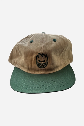 Spitfire Strapback Lil Bighead - Tan / Grön