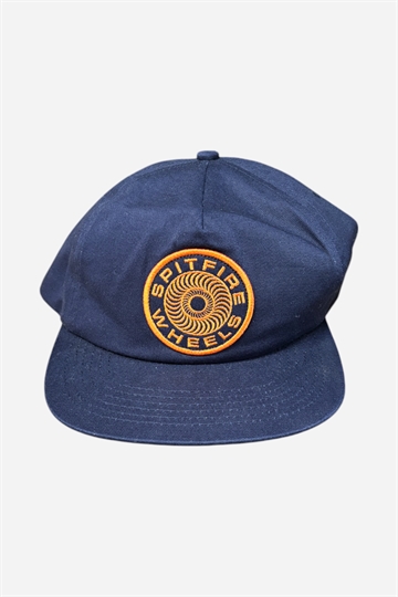 Spitfire Snapback Classic 87' Swirl - Marinblå/Orange