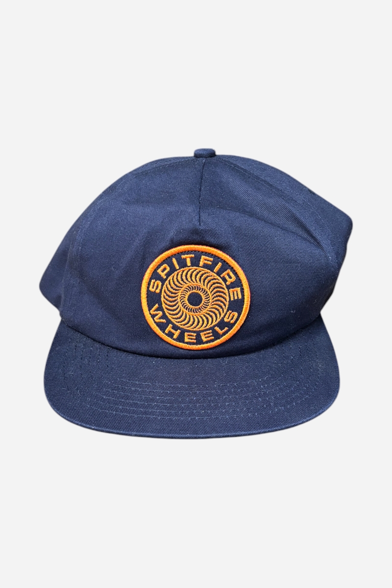 Spitfire Snapback Classic 87\' Swirl - Marinblå/Orange