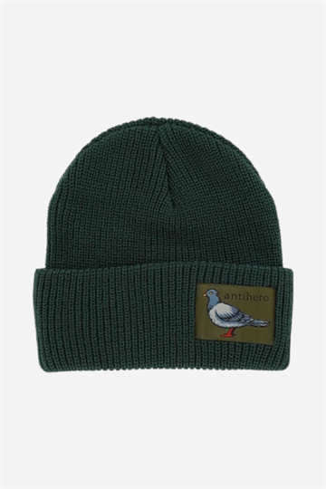 Anti Hero Beanie Lil Pigeon Label Cuff - Grön / Mossa