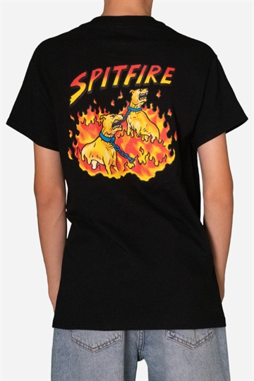 Spitfire T-shirt Hell Hounds - Svart W. Flerfärgad