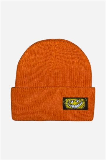 Anti Hero Beanie Grimple Label Cuff - Orange / Gul