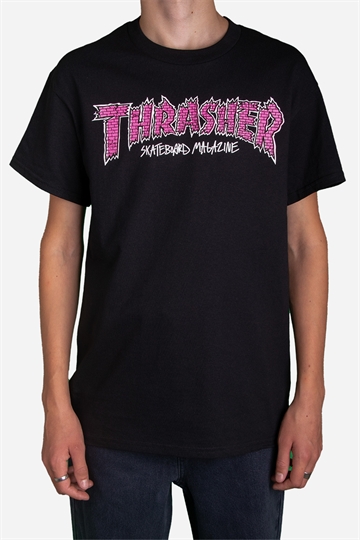 Thrasher Birck T-shirt - Svart