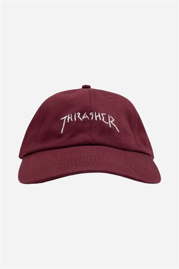 Thrasher Snapback New Religion Old Timer Hat - Rödbrun