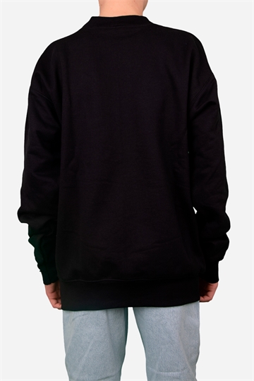 Thrasher Outlined Sweatshirt - Svart / Röd