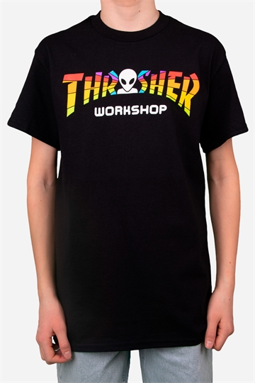 Thrasher X Aws Spectrum T-shirt - Svart