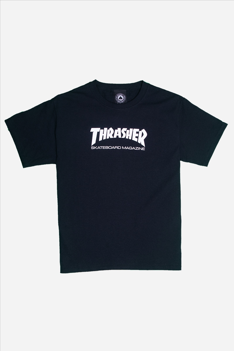 Thrasher T-Shirt - Junior - Skate Mag - Svart