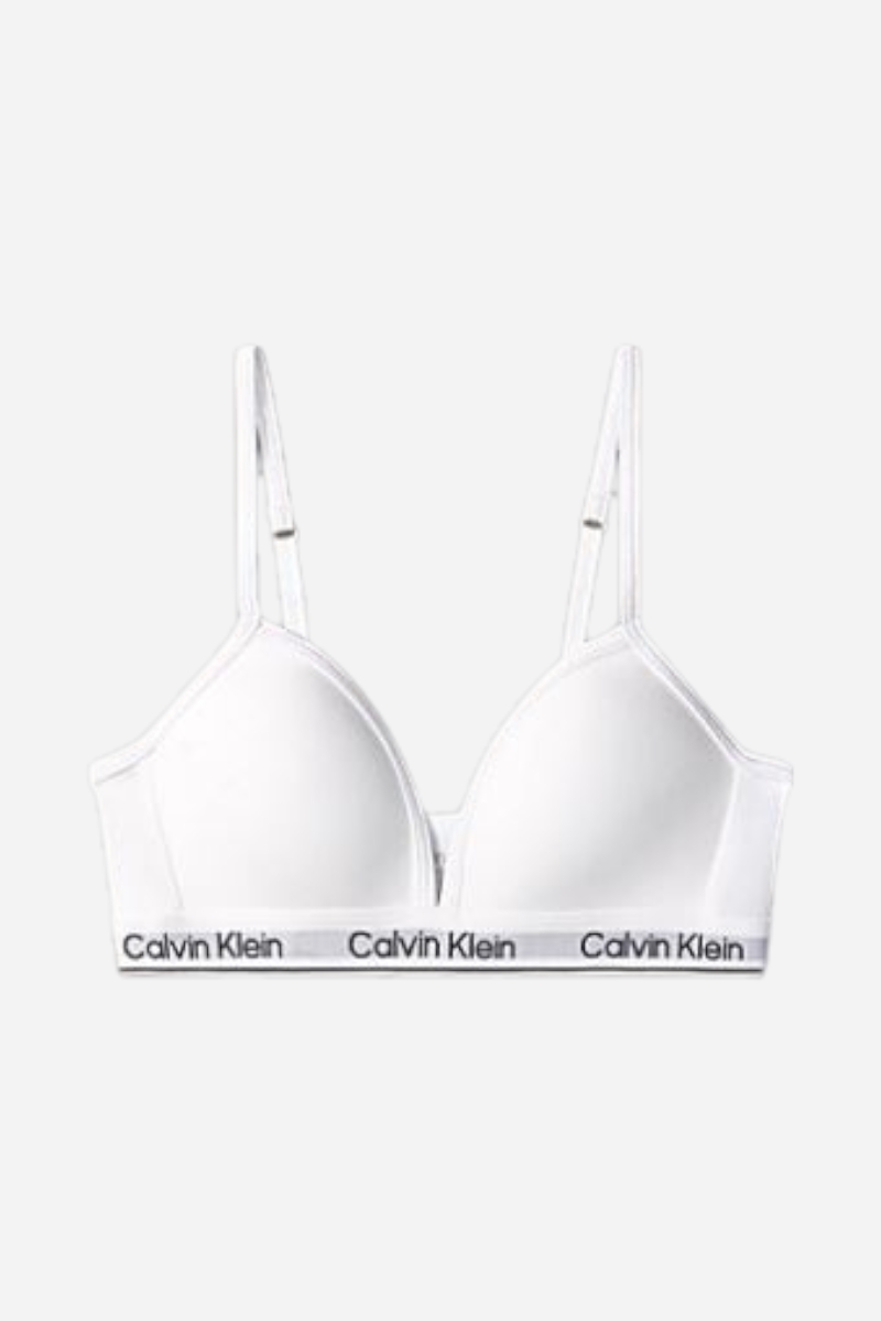Calvin Klein Triangel-BH - Klassisk Vit