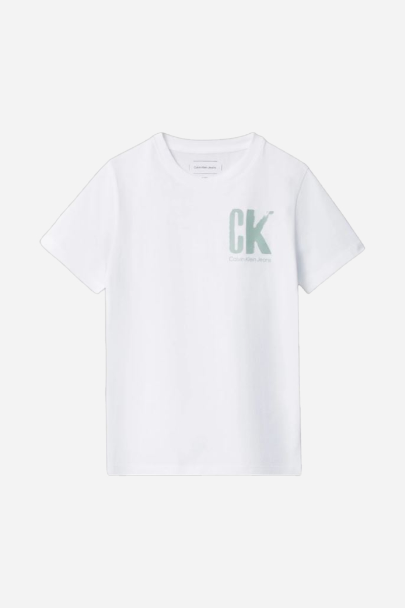 Calvin Klein Chest Surf Graphic T-shirt - Vit