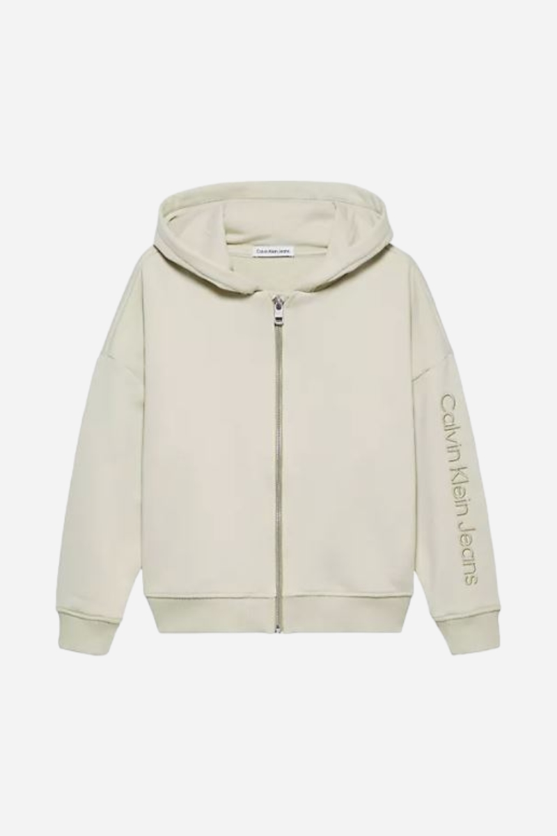 Calvin Klein Hoodie - 3D Raised - Green Haze