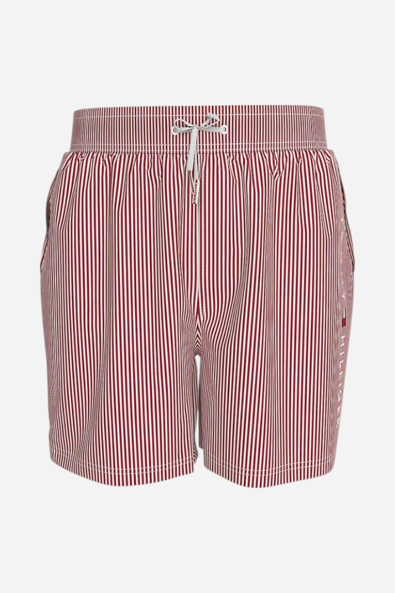 Tommy Hilfiger Medium Dragsko Ithaca - Vit / Röd