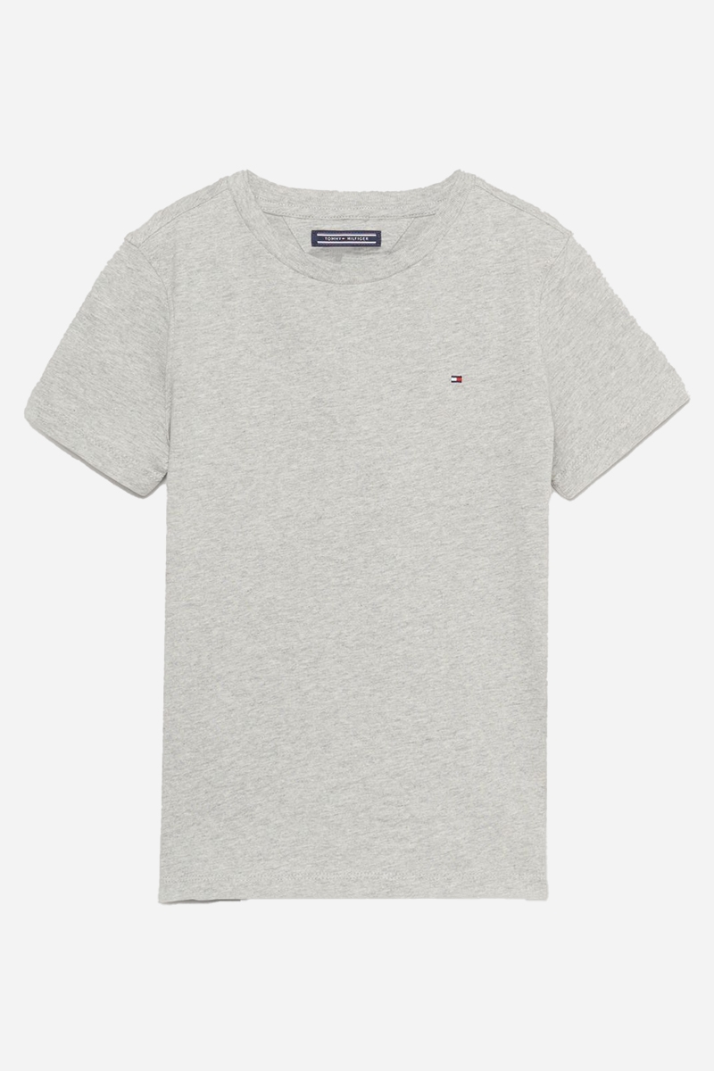 Tommy Hilfiger Boys Basic Tee - Grå Ljung